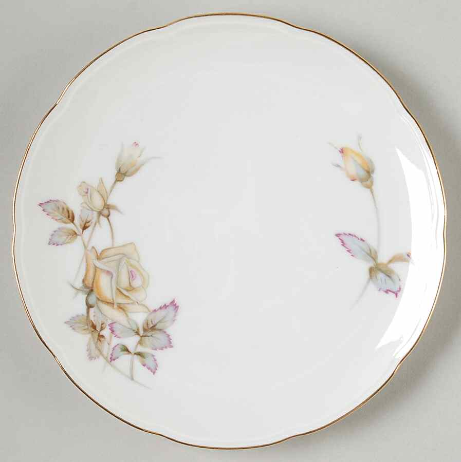 Oxford Rose Bread & Butter Plate by Ucagco-1