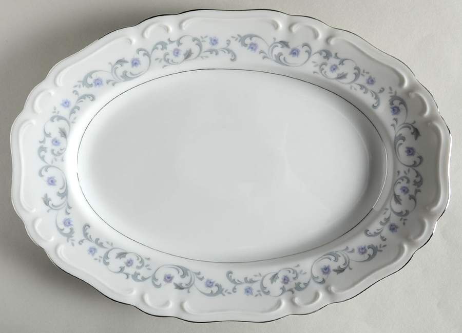 Regency 12" Oval Serving Platter by Ucagco-1