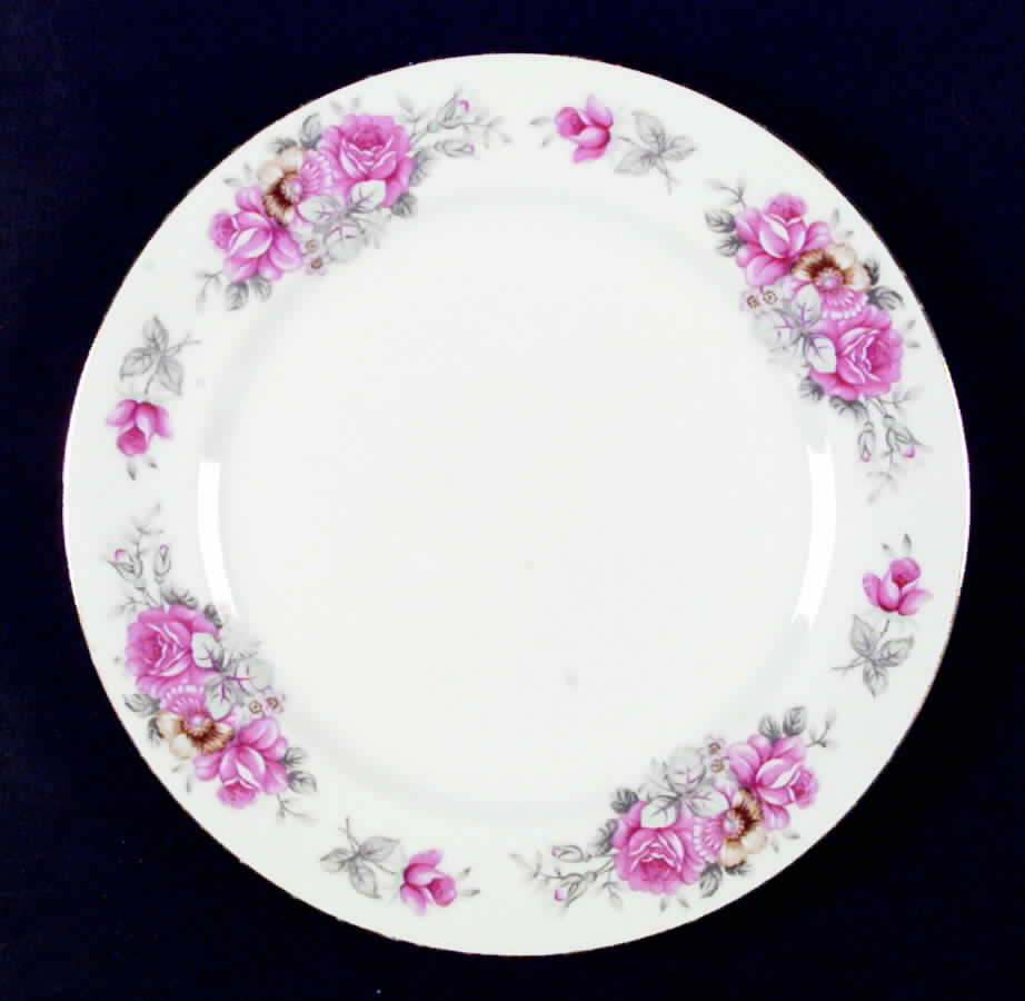 Rose Dawn Dinner Plate by Ucagco-1