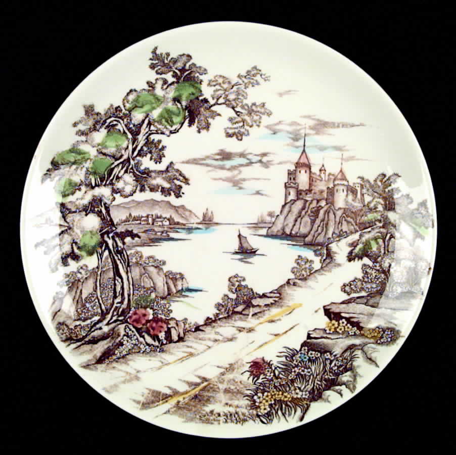 Royal Vista Dinner Plate by Ucagco-1