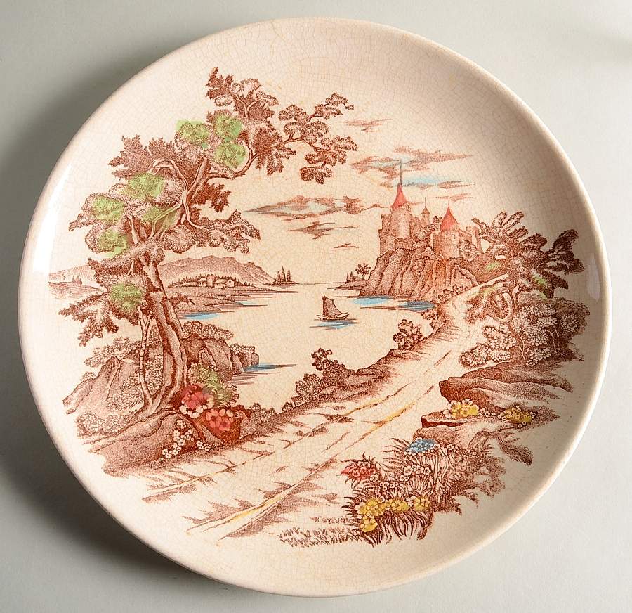 Royal Vista 11" Chop Plate (Round Platter) by Ucagco-1