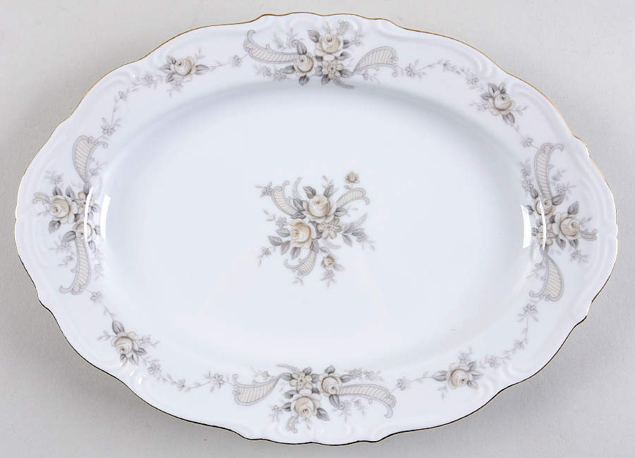 Serenity 12" Oval Serving Platter by Ucagco-1