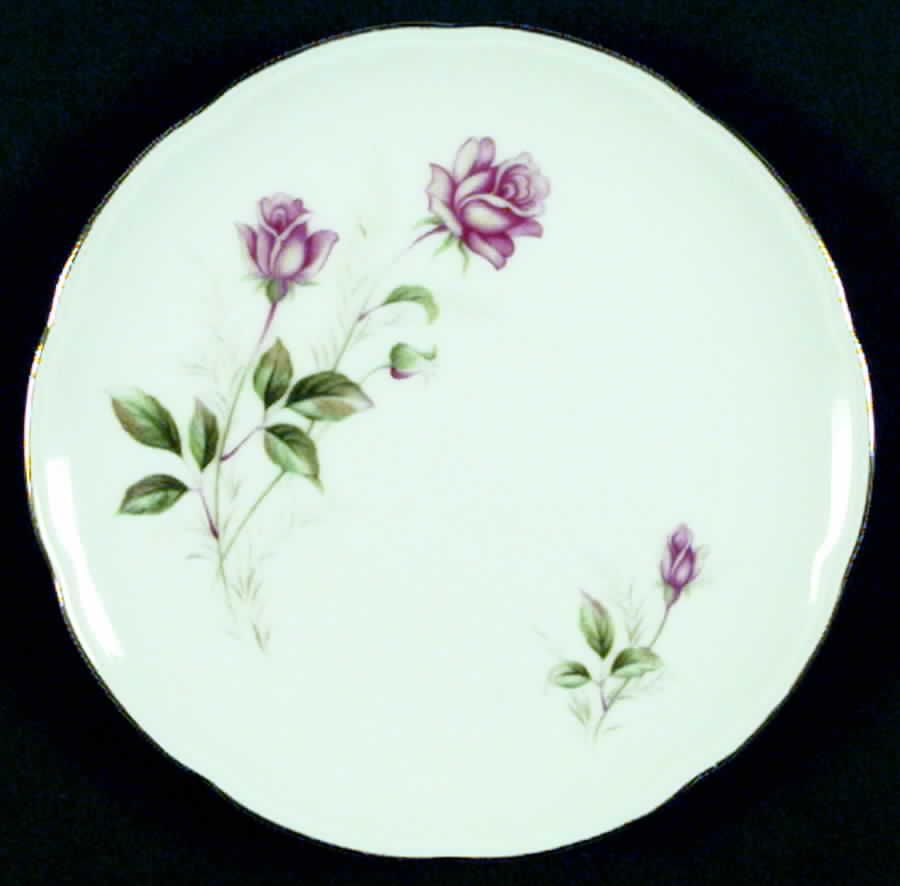 Valley Rose Bread & Butter Plate by Ucagco-1
