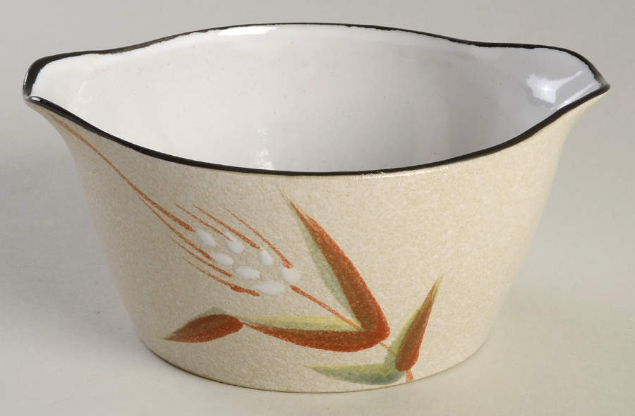 Wild Rice Round Gravy Boat by Ucagco-1
