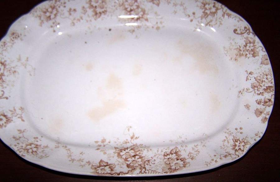 Brooklyn 14" Oval Serving Platter by Upper Hanley-1