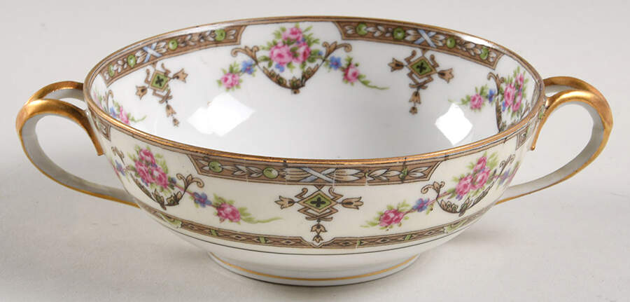 Lafayette Flat Cream Soup Bowl by Union Ceramique-1