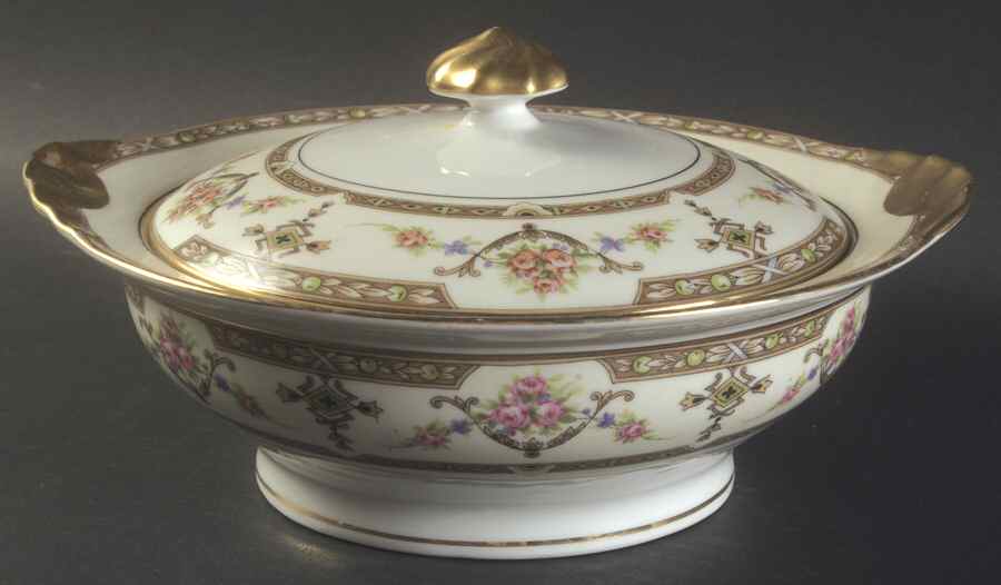 Lafayette Round Covered Vegetable by Union Ceramique-1