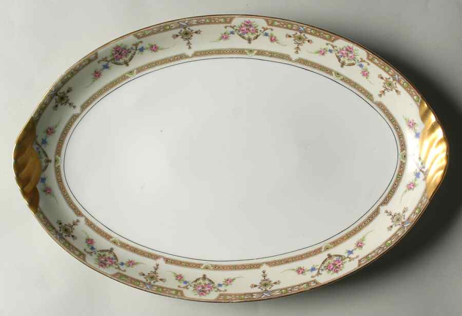 Lafayette 16" Oval Serving Platter by Union Ceramique-1