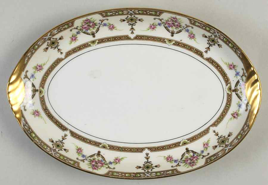 Lafayette 11" Oval Serving Platter by Union Ceramique-1