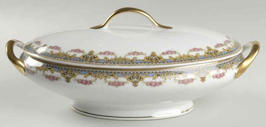 Lyons Oval Covered Vegetable by Union Ceramique-1
