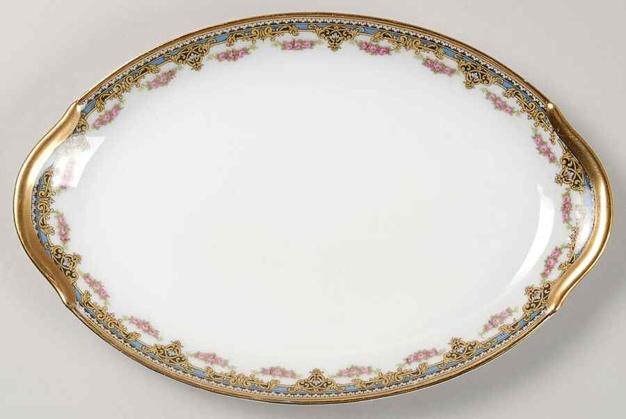 Lyons 11" Oval Serving Platter by Union Ceramique-1