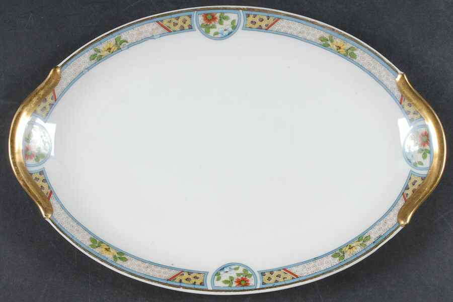 Lyons 11" Oval Serving Platter by Union Ceramique-1