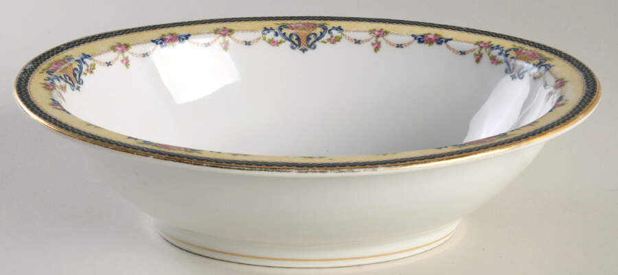 Orleans 10" Oval Vegetable Bowl by Union Ceramique-1