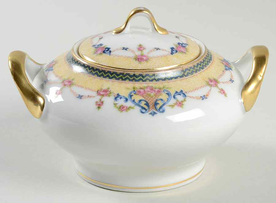 Orleans Sugar Bowl & Lid by Union Ceramique-1