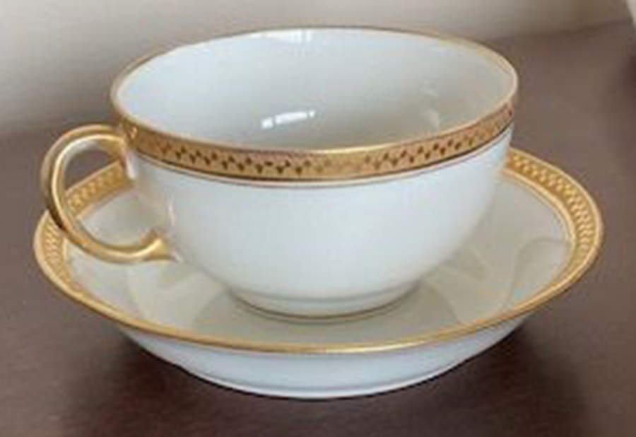 UNC1 Flat Cup & Saucer Set by Union Ceramique-1
