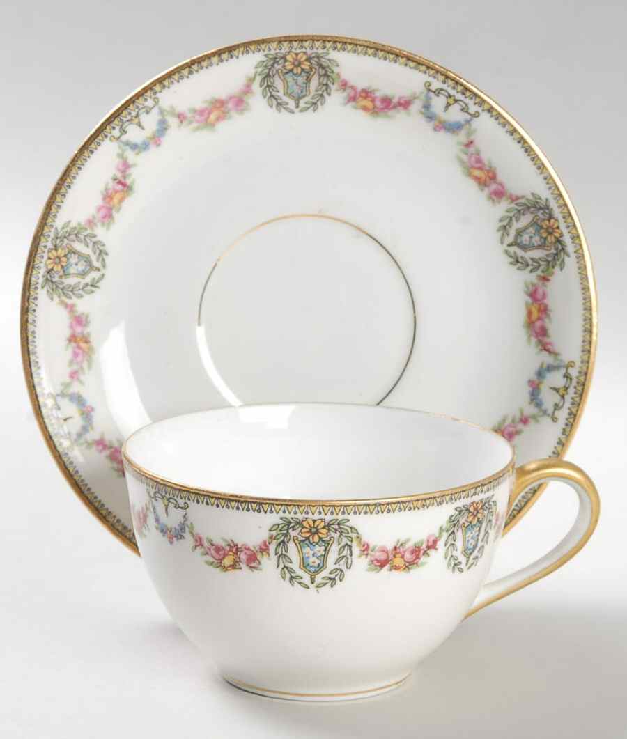 UNC19 Flat Cup & Saucer Set by Union Ceramique-1