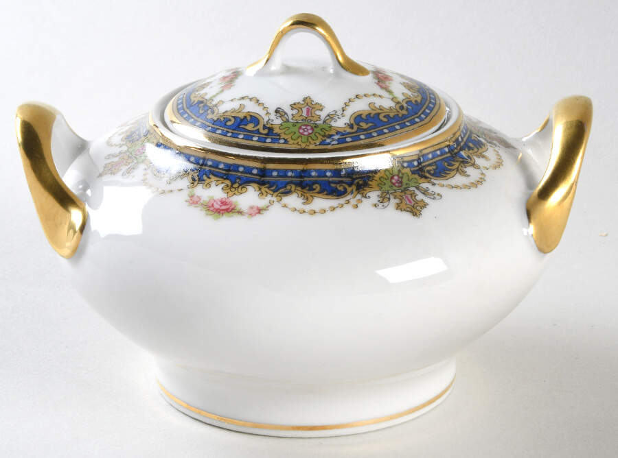 UNC20 Sugar Bowl & Lid by Union Ceramique-1