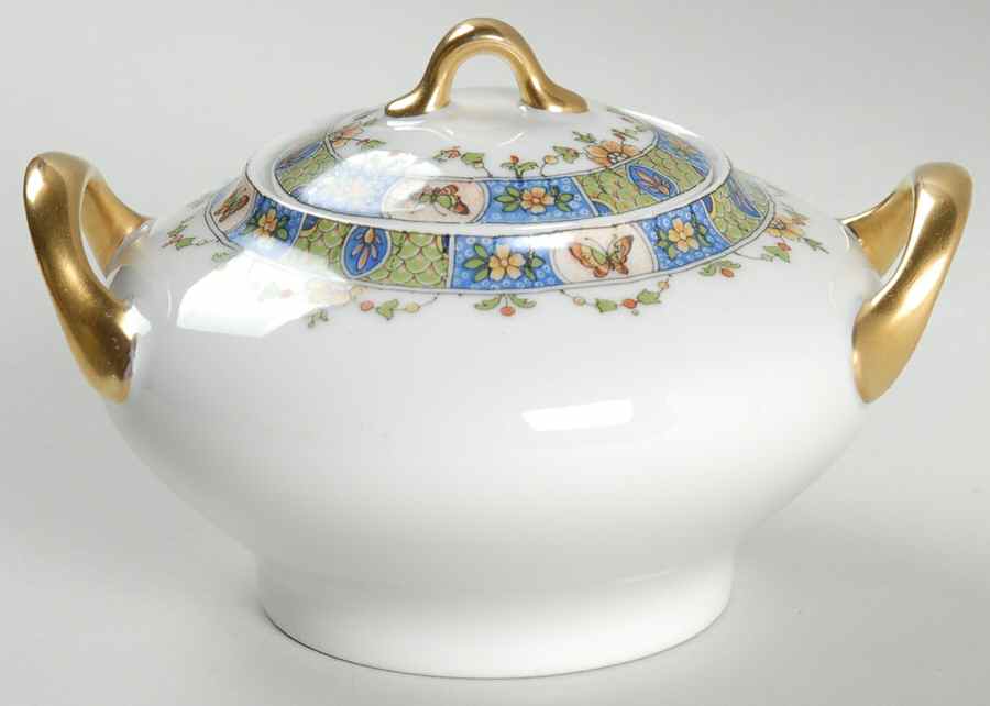 UNC24 Sugar Bowl & Lid by Union Ceramique-1