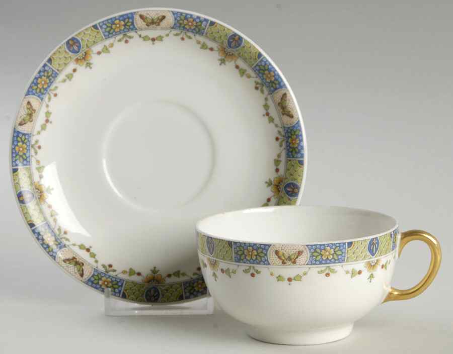 UNC24 Flat Cup & Saucer Set by Union Ceramique-1