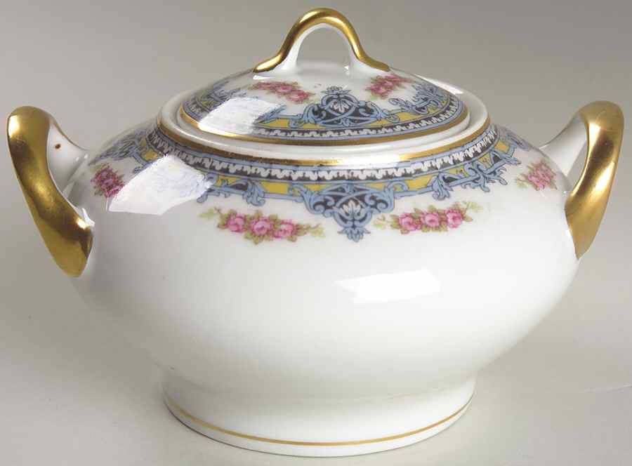 UNC8 Sugar Bowl & Lid by Union Ceramique-1
