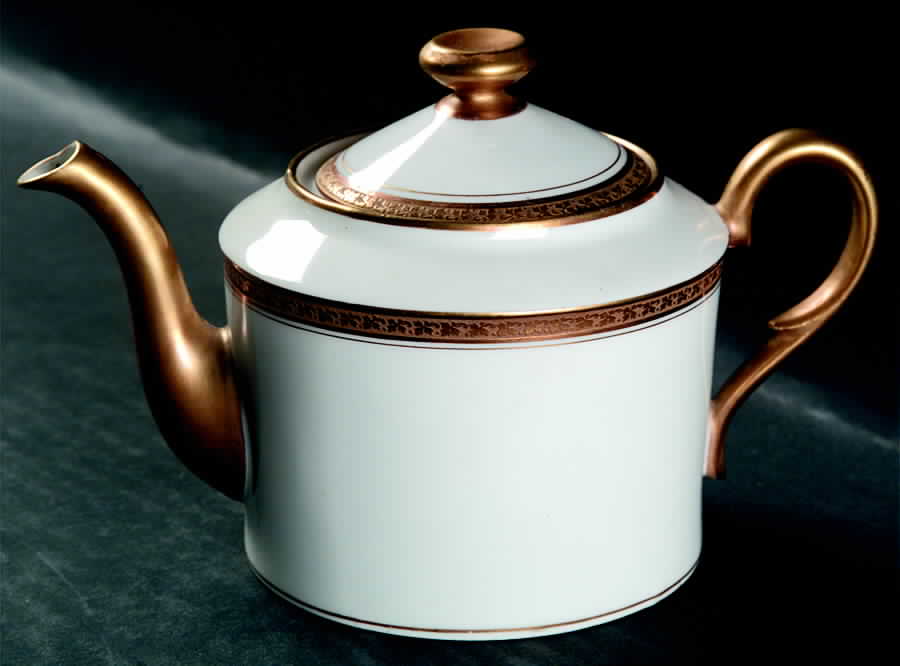 Chaurette Individual Teapot & Lid by Union Ceramique-1