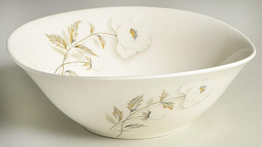 Alaskan Poppy 9" Round Vegetable Bowl by Universal-1