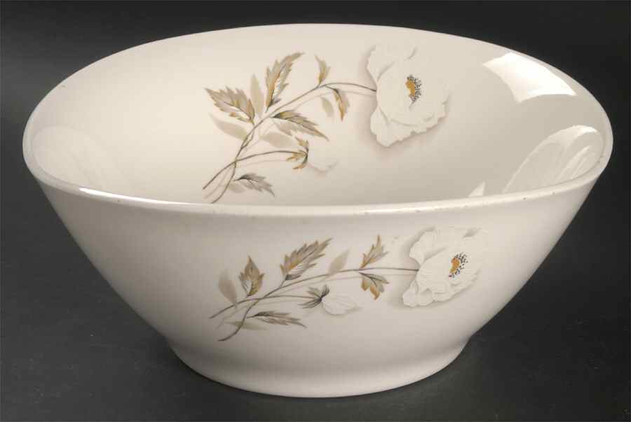 Alaskan Poppy 9" Salad Serving Bowl by Universal-1