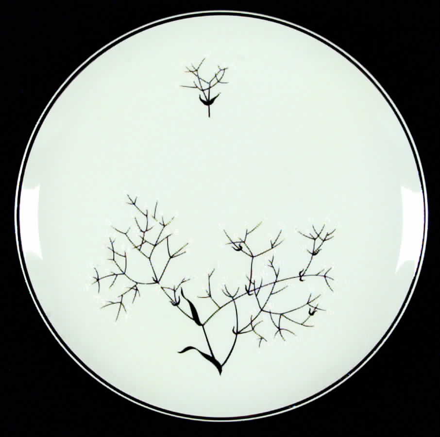 Baby's Breath Salad Plate by Universal-1