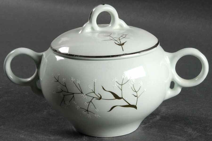 Baby's Breath Sugar Bowl & Lid by Universal-1