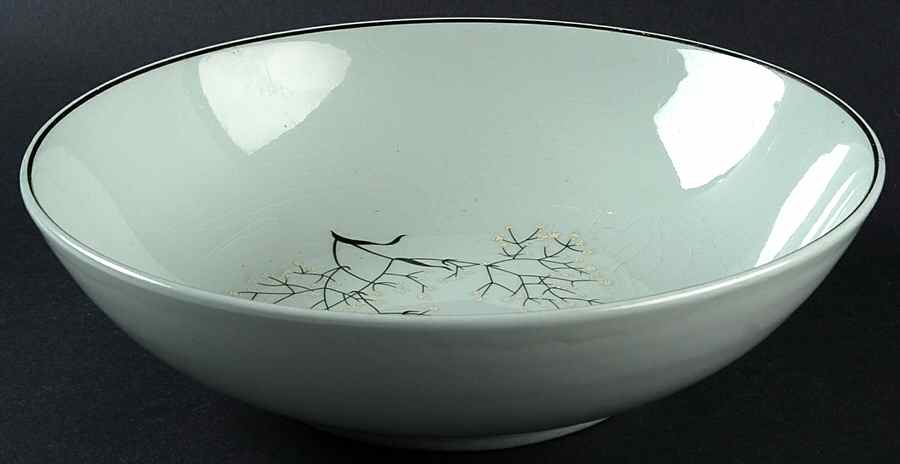 Baby's Breath 9" Round Vegetable Bowl by Universal-1