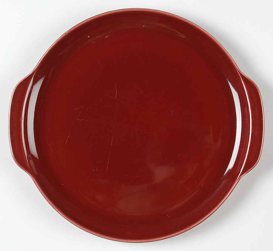 Ballerina Burgundy Handled Cake Plate by Universal-1