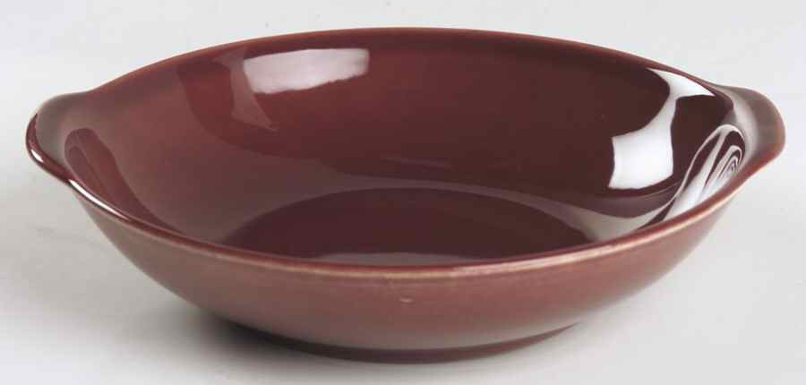 Ballerina Burgundy Lugged Soup Bowl by Universal-1