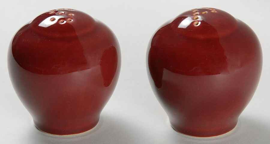 Ballerina Burgundy Salt & Pepper Set by Universal-1