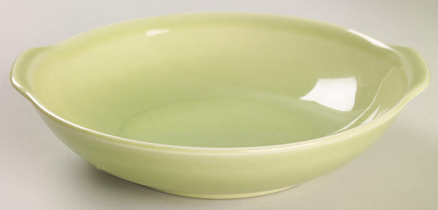 Ballerina Chartreuse Lugged Soup Bowl by Universal-1