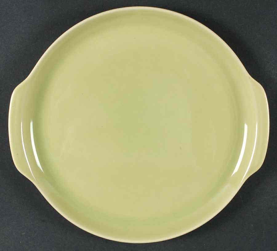 Ballerina Chartreuse Handled Cake Plate by Universal-1