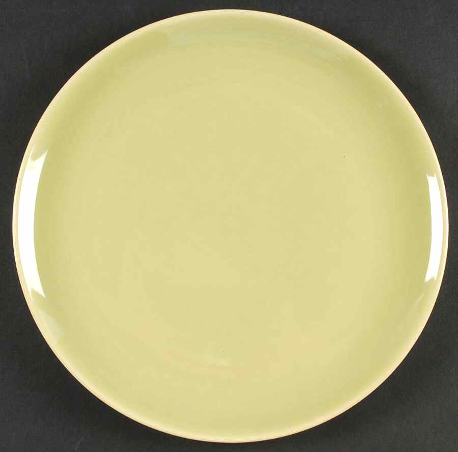 Ballerina Chartreuse Luncheon Plate by Universal-1