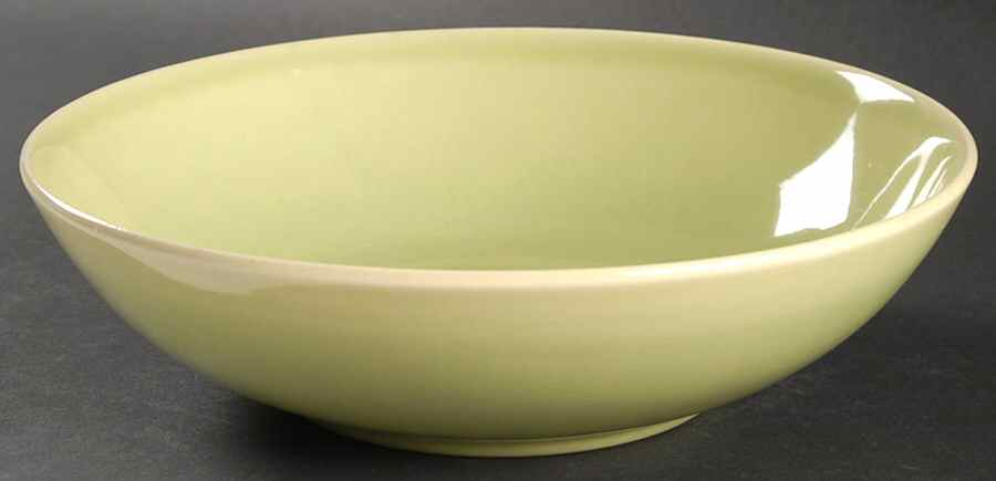 Ballerina Chartreuse 9" Round Vegetable Bowl by Universal-1