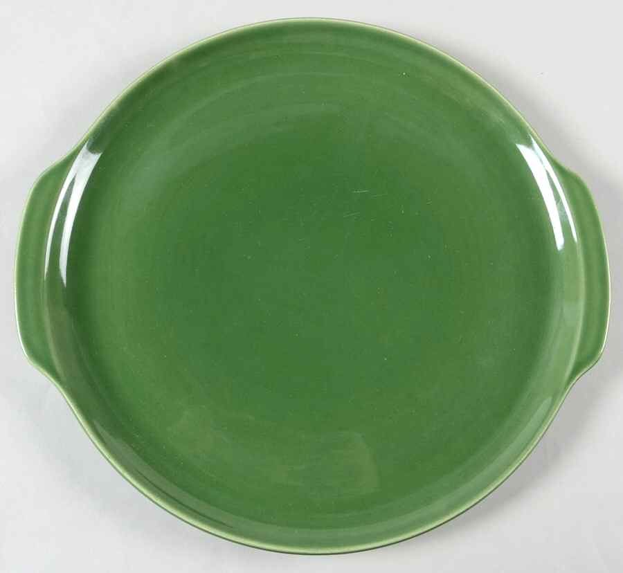 Ballerina Forest Green Handled Cake Plate by Universal-1