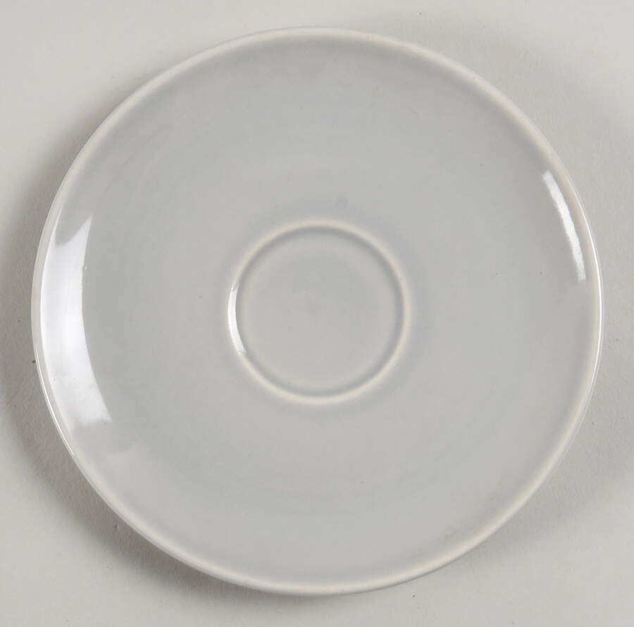Ballerina Dove Gray Saucer by Universal-1