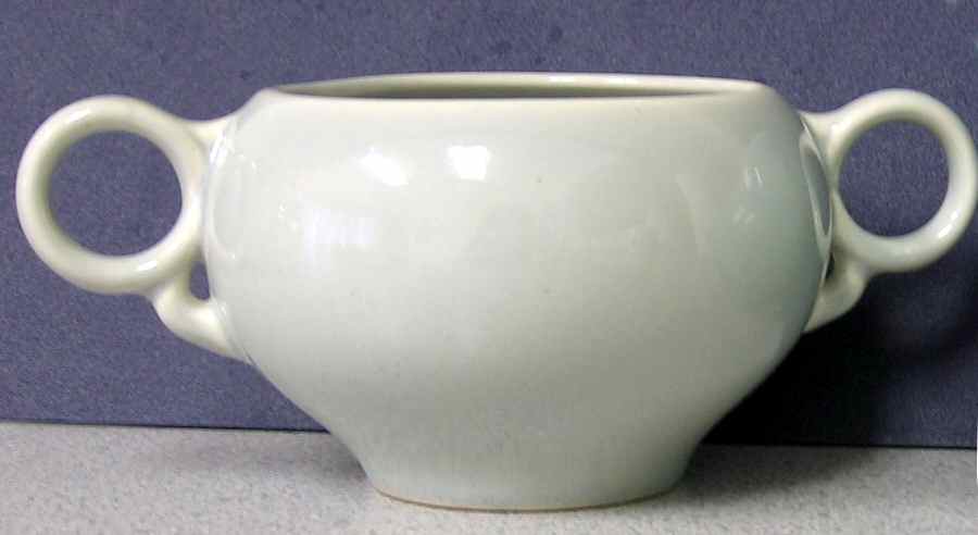 Ballerina Dove Gray Sugar Bowl No Lid by Universal-1