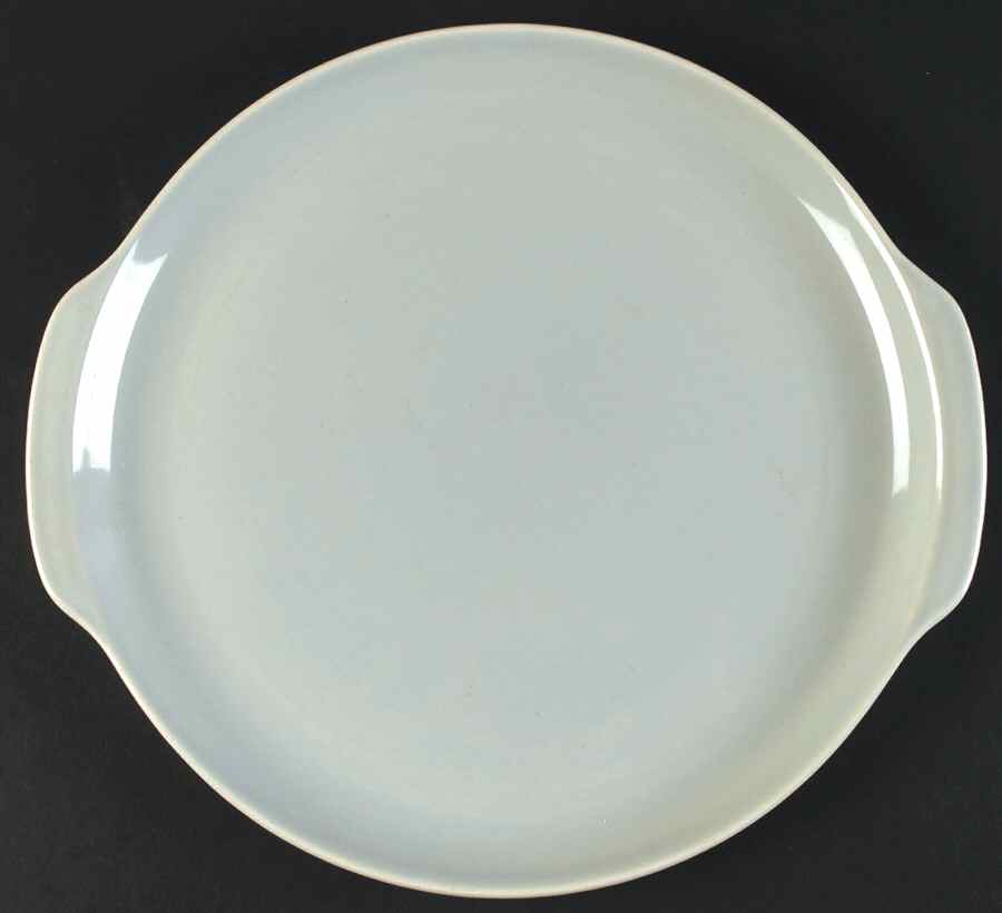 Ballerina Dove Gray Handled Cake Plate by Universal-1