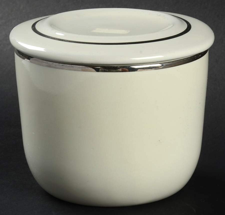 Ballerina Platinum Sugar Bowl & Lid by Universal-1