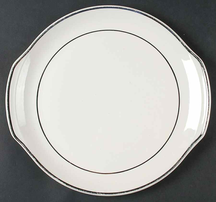 Ballerina Platinum Handled Cake Plate by Universal-1