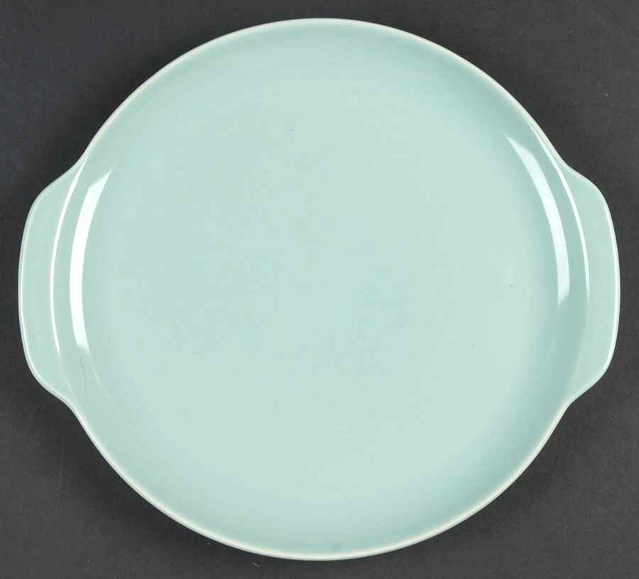 Ballerina Turquoise Handled Cake Plate by Universal-1