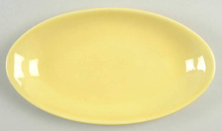 Ballerina Jonquil Yellow Relish/Gravy Underplate by Universal-1