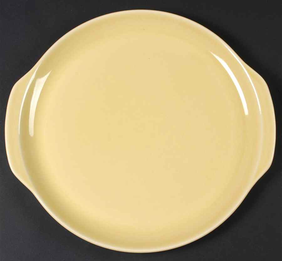Ballerina Jonquil Yellow 13" Chop Plate (Round Platter) by Universal-1