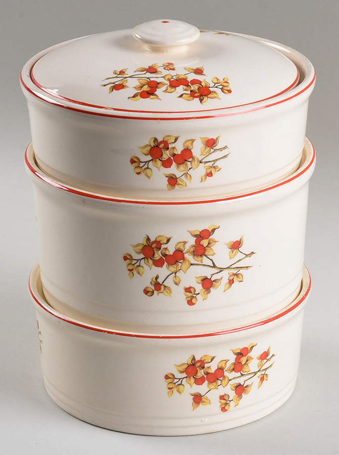 Bitter Sweet (4 Piece) Stack Set (3 Bowls and Lid) by Universal-1