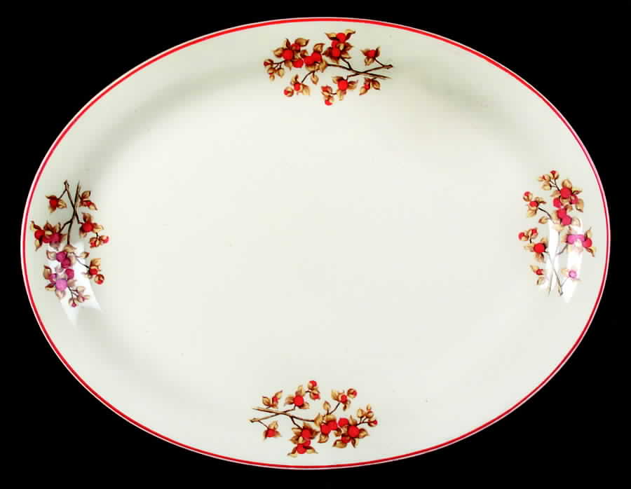 Bitter Sweet 13" Oval Serving Platter by Universal-1