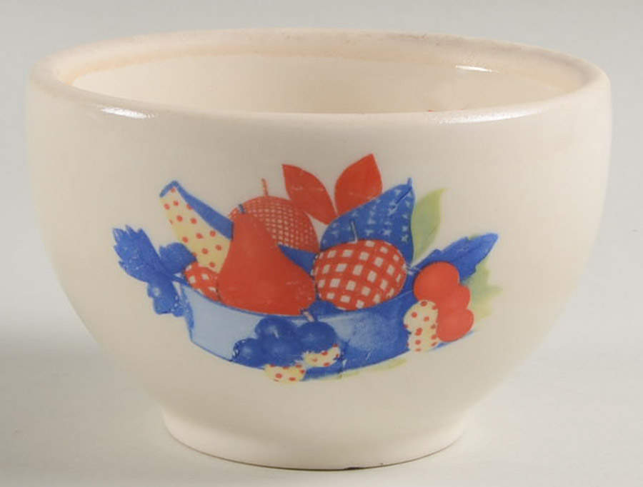 Calico Fruit Small Refrigerator Jar No Lid by Universal-1