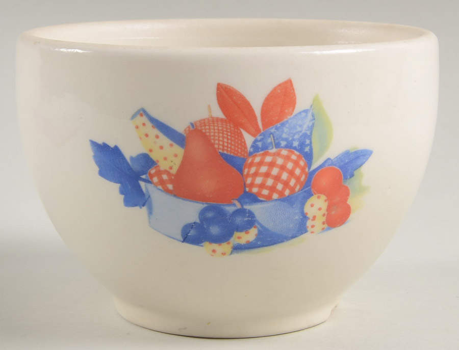 Calico Fruit Medium Refrigerator Jar No Lid by Universal-1